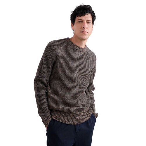 Seasalt Cornwall Wheelwright Jumper Pecan Mouline